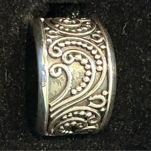 Stunning “Southwest” 925 Sterling Silver Swirl Ring 💍 Vintage / Never Worn Sz. 5